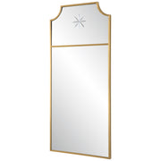 Decorative Narrow Brass Wall Mirror – Uttermost Caddington Collection