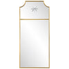Uttermost 09748 Caddington Tall Brass Mirror