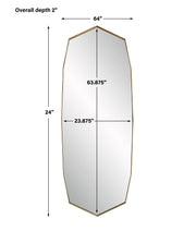 09764 Vault Oversized Angular Mirror