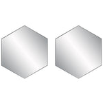 Uttermost 09762 Amaya Hexagonal Mirrors, Set of 2