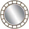 Uttermost 09759 Darby Distressed Round Mirror