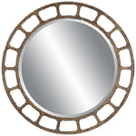 Uttermost 09759 Darby Distressed Round Mirror