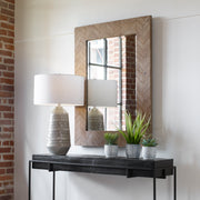 09767 Demetria Wooden Mirror, Small