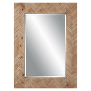 Uttermost 09767 Demetria Wooden Mirror, Small