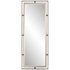 Uttermost 09776 Carrizo Tall Bronze & Gold Mirror