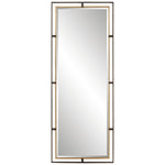 Uttermost 09776 Carrizo Tall Bronze & Gold Mirror