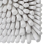 Uttermost Portside White Wood Wall Panel, Gray
