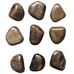 Uttermost 04323 Pebbles Walnut Wood Wall Decor, Set of 9