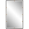 Uttermost 09845 Egon Rectangular Bronze Mirror