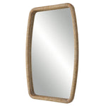 entryway decorative rattan round mirror,
