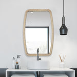 coastal tropical wall mirror Uttermost Tiki,
