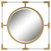 Uttermost 09884 Balkan Small Gold Mirror