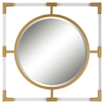 Uttermost 09884 Balkan Small Gold Mirror
