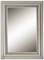 Uttermost 12005 B Stuart Silver Beaded Mirror