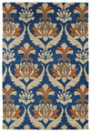 Kaleen Rugs Melange Collection MLG04-17 Blue Area Rug