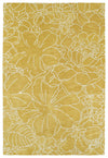 Kaleen Rugs Melange Collection MLG05-28 Yellow Area Rug