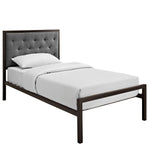 Modway Mia Twin Fabric Bed