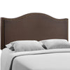 Modway Curl Queen Nailhead Upholstered Headboard