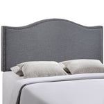 Modway Curl Queen Nailhead Upholstered Headboard