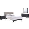 Modway Addison 4 Piece Queen Bedroom Set