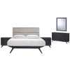 Modway Addison 5 Piece Queen Bedroom Set