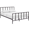 Modway Dower Queen Stainless Steel Bed