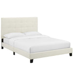 Modway Melanie Full Tufted Button Upholstered Performance Velvet Platform Bed