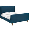 Modway Aubree Queen Upholstered Fabric Sleigh Platform Bed