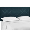Modway Reese Nailhead Full / Queen Upholstered Linen Fabric Headboard