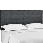 Modway Paisley Tufted Twin Upholstered Linen Fabric Headboard