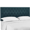 Modway Helena Tufted Twin Upholstered Linen Fabric Headboard