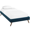 Modway Loryn Twin Fabric Bed Frame with Round Splayed Legs