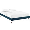 Modway Loryn King Fabric Bed Frame with Round Splayed Legs