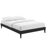 Modway Tessie Full Vinyl Bed Frame with Squared Tapered Legs