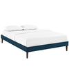 Modway Tessie Queen Fabric Bed Frame with Squared Tapered Legs