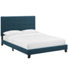 Modway Melanie King Tufted Button Upholstered Fabric Platform Bed