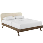Modway Gianna Queen Upholstered Polyester Fabric Platform Bed