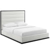 Modway Ashland Queen Faux Leather Platform Bed