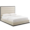 Modway Ashland Queen Upholstered Linen Fabric Platform Bed
