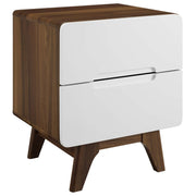 Modway Origin Wood Nightstand or End Table