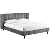 Modway Makenna Queen Performance Velvet Platform Bed