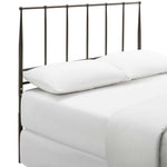 Modway Kiana Full Metal Stainless Steel Headboard