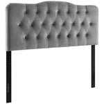 Modway Annabel Full Diamond Tufted Performance Velvet Headboard