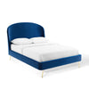 Modway Mira Upholstered Performance Velvet Queen Platform Bed