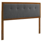 Modway Draper Tufted Twin Fabric and Wood Headboard