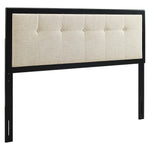 Modway Draper Tufted Queen Fabric and Wood Headboard