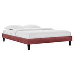 Modway Reign King Performance Velvet Platform Bed Frame