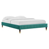 Modway Harlow Full Performance Velvet Platform Bed Frame