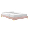 Modway Sutton Twin Performance Velvet Bed Frame