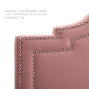 Modway MOD-6312 Lucia Full/Queen Performance Velvet Headboard